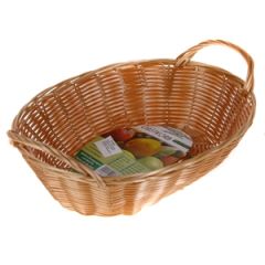 Maizes grozs pīts 27x18cm ovāls ar rokt.