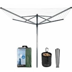 Veļas žāvētājs Brabantia rotējošs 50m, pelēks +DĀVANA ( pārk