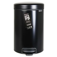 Atkritumu tvertne Brabantia ar pedāli 12l melna