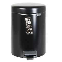Atkritumu tvertne Brabantia ar pedāli 5l melna
