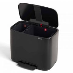 Atkritumu tvertne Brabantia ar pedāli, 2-nodal.11+23l