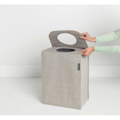 Veļas soma Brabantia kantaina 55l pelēka