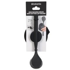 Trauku birstīte Brabantia ar turētāju t.pelēka