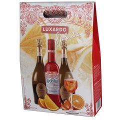 Aperitīvs Luxardo Aperitivo Spritz 11% 0.7l + 2gab.Cornaro 0