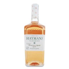 Liķieris Hayman's Peach & Rose 25% 0.7L