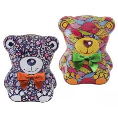 Konfektes šokolādes Tiny Teddy-krājkasīte 60g
