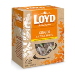 Tēja Loyd Lovers Ginger&Citrus Fruit 20gab.