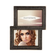 Fotorāmis ZEP AF646B 2x10x15 MELNS MANTOVA