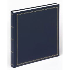 Fotoalbums Walther 34x33cm 60B zils