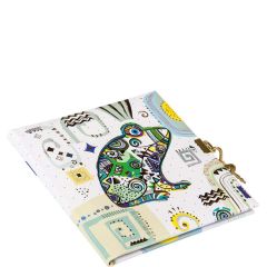 Dienasgrāmata Goldbuch Ethno Frog 17x17cm 96B