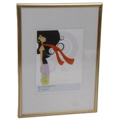 Rāmis 21x30cm zelta