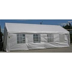 Dārza paviljons 6x12m balts