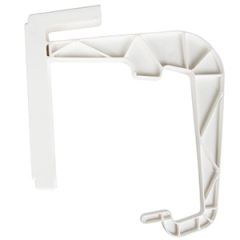 Balkona kastes turētājs plastm.balts