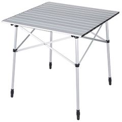 Kempinga galds Sevilla 70x70x70cm balts