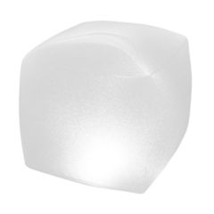 Peldošs kubs ar LED