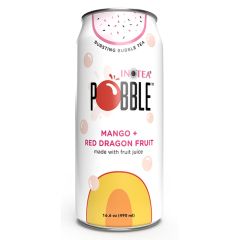 Burbuļtēja Pobble Mango + Pitaja 0.49l ar dep.