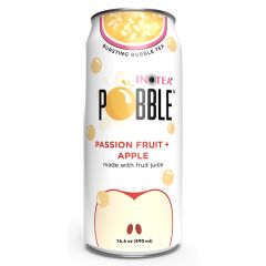 Burbuļtēja Pobble Marakuja + ābols 0.49l ar dep.