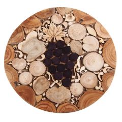 Kadiķkoka paliktnis, apaļš, 20cm