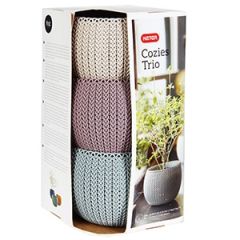 Puķu pods Cozies Trio 10.7x15.10cm 3gab.