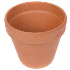 Puķu pods Standard d19xh17cm māla, brūns