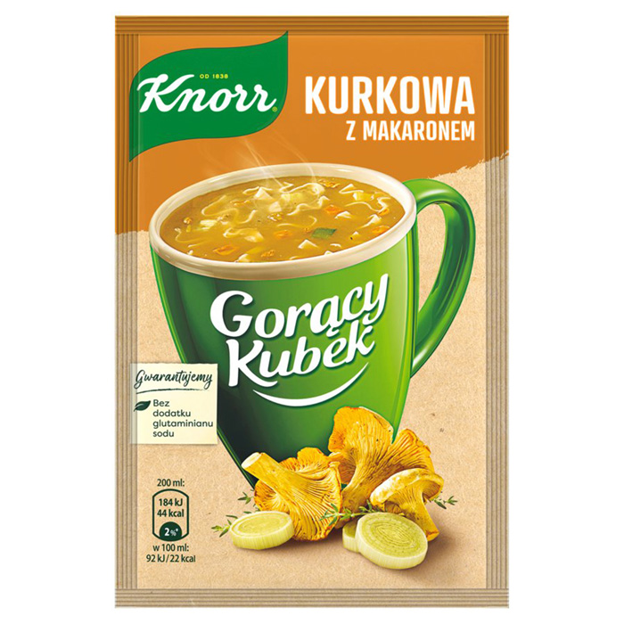 Zupa Knorr Cas gaileņu ar nūdelēm